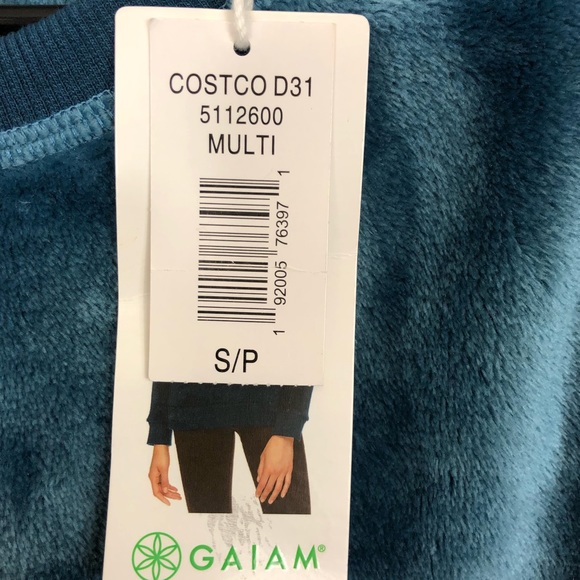 NWT Gaiam Lux Faux-Fur Pullover Sz S - Picture 7 of 9